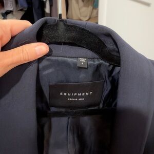 Equipment Midnight Blue Jacket